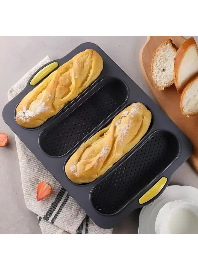 عربست 1 قطعة صينية خبز فرنسي غير لاصقة مع غطاء توزيع حراري متساوي وسهلة التنظيف - Image 5